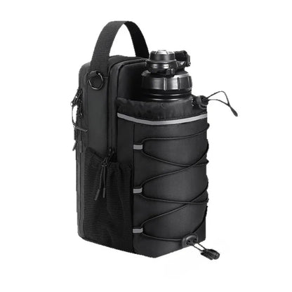 Magnetic Gym Bag — Sticks to the Rack, Holds Bottle & Phone