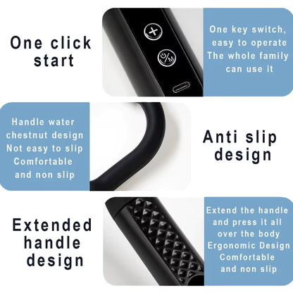 BackReach Pro — Long-Handle Percussion Massage Gun